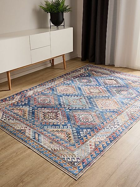 benuta Teppich George, rechteckig, Höhe: 5 mm, Vintage-Look, Kurzflor, Tepp günstig online kaufen