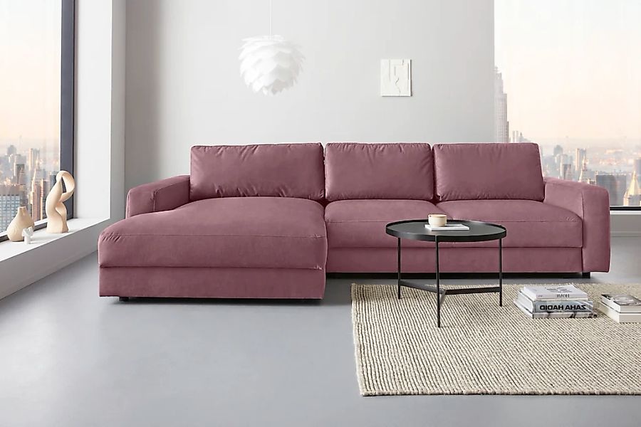 Places of Style Ecksofa "Bloomfield, elegant, viel Platz, Mega Couch, Breit günstig online kaufen