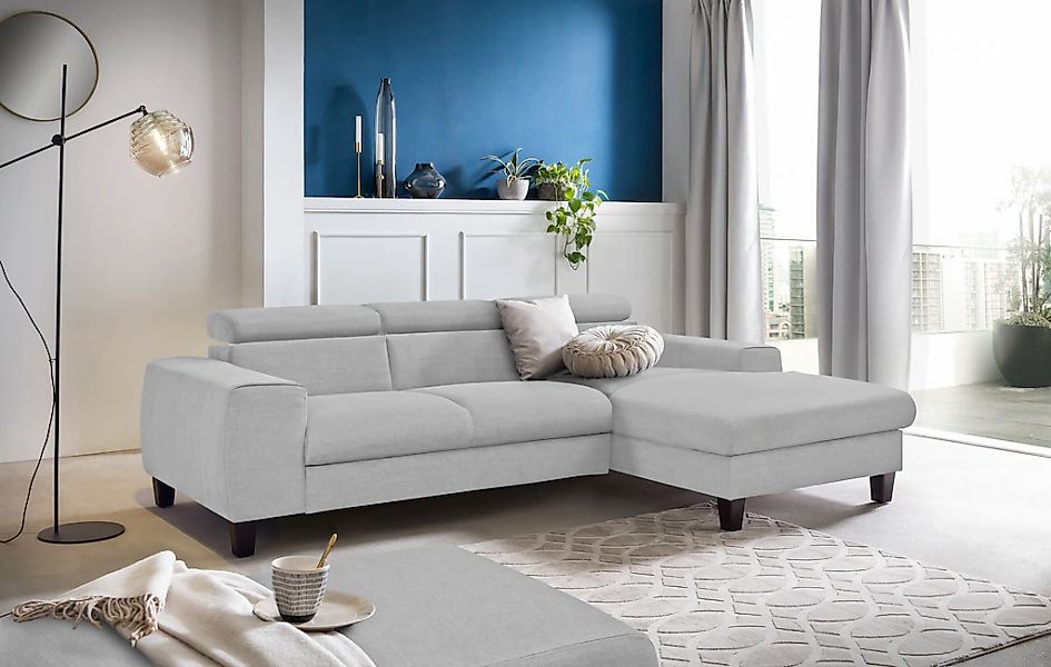 COTTA "Morven L-Form mit Kopfteilverstellung" wahlweise mit Bettfunktion, B günstig online kaufen