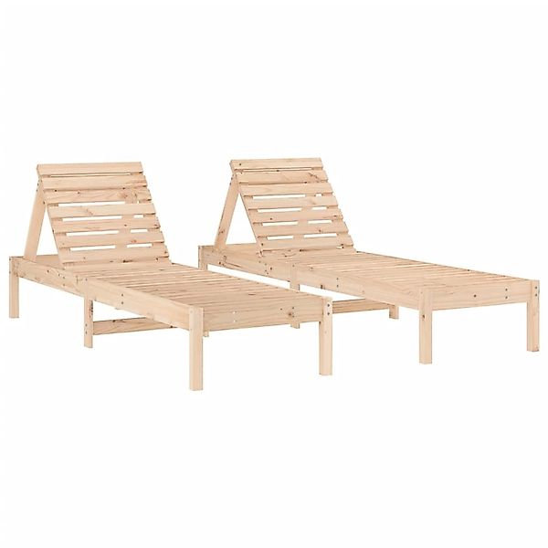 vidaXL Gartenliege Sonnenliegen 2 Stk. 199,5x60x74 günstig online kaufen