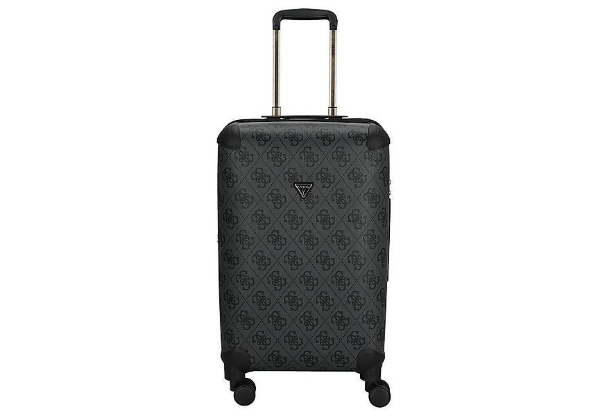 Guess Koffer Berta 22 IN - 4-Rollen-Trolley 64 cm erw. (coal logo), 4 Rolle günstig online kaufen