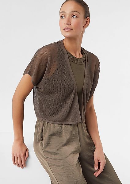 comma Jackenblazer Leichtes Poncho-Cape aus luftigem günstig online kaufen