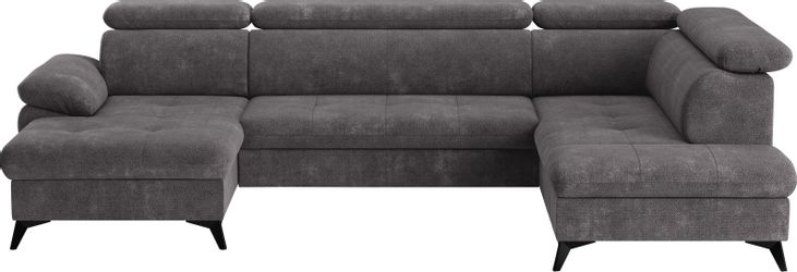 COTTA Wohnlandschaft Hudson U-Form, mit Kopfteilverstellung, günstig online kaufen