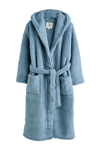 Next Damenbademantel Langer Teddy-Morgenmantel, Polyester (recycelt) günstig online kaufen