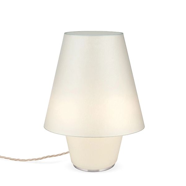 Orion Leuchten Tischleuchte Twins Small 1 x E27 Creme günstig online kaufen