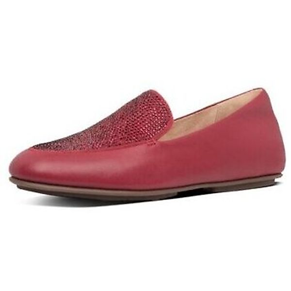 FitFlop  Damenschuhe LENA CRYSTAL LOAFER DARK RED günstig online kaufen