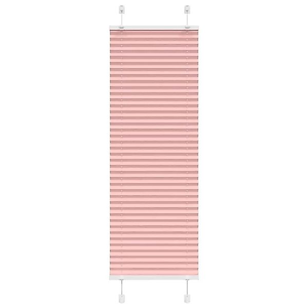vidaXL Plissee Rosa 50x150 cm Stoffbreite 49,4 cm Polyester 4015439 günstig online kaufen