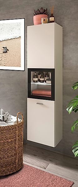 welltime Hochschrank "Tampa, Höhe 125cm, hängend oder stehend montierbar" B günstig online kaufen