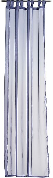 Gözze Gardine "Sambia Schlaufenschal" Schlaufen 1 tlg. HxB: 255x140, Voilé günstig online kaufen