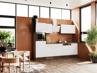 RESPEKTA Küche Oliver, Breite 280 cm, günstig online kaufen