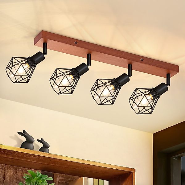 Nettlife Deckenstrahler Deckenstrahler 3 Flammig Rund günstig online kaufen