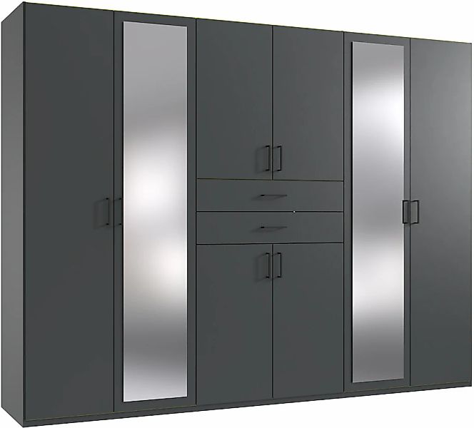 Wimex Kleiderschrank "Diver Drehtürenschrank mit Spiegel, 180, 225 o. 270cm günstig online kaufen