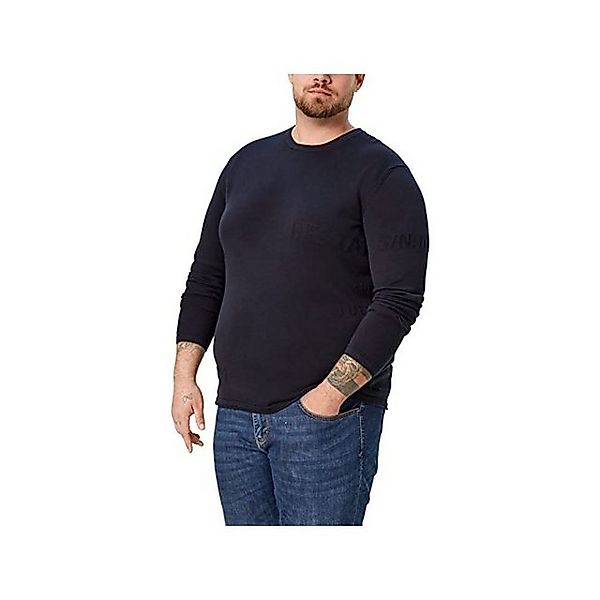 s.Oliver Rundhalspullover V Pullover ’für Herren in dunkel_blau’ (1-tlg) günstig online kaufen