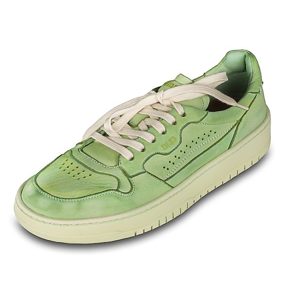 LEMARGO Sneaker Hirsch-Leder grün, handgefärbt, soft günstig online kaufen