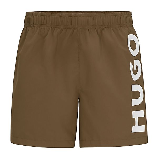 HUGO Badeshorts ABAS mit großem Markenschriftzug günstig online kaufen