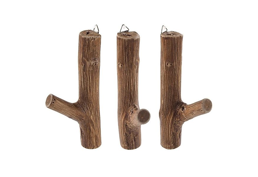 DESIGN DELIGHTS Wandgarderobe 3x GARDEROBENHAKEN LIMB, 15cm(H) Kleiderhaken günstig online kaufen