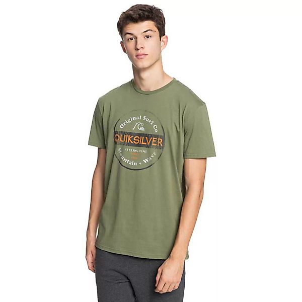 Quiksilver From Days Gone Kurzärmeliges T-shirt XS Four Leaf Clover günstig online kaufen