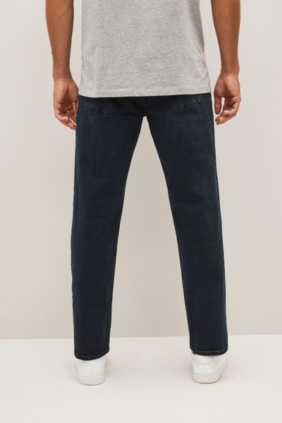 Next Straight-Jeans Straight-Fit Stretch-Jeans mit Gürtel günstig online kaufen