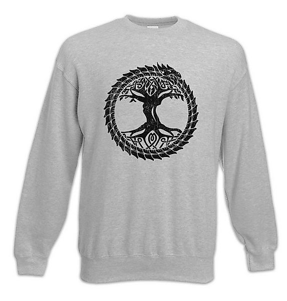 Urban Backwoods Sweatshirt Ouroboros Yggdrasil Sweatshirt Celtic Irminsul T günstig online kaufen