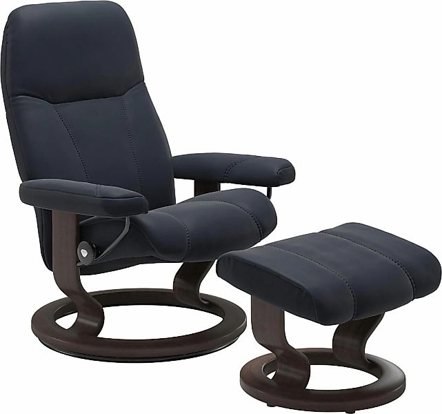 Stressless "Consul" Set, Relaxsessel mit Hocker, mit Hocker, mit Classic Ba günstig online kaufen