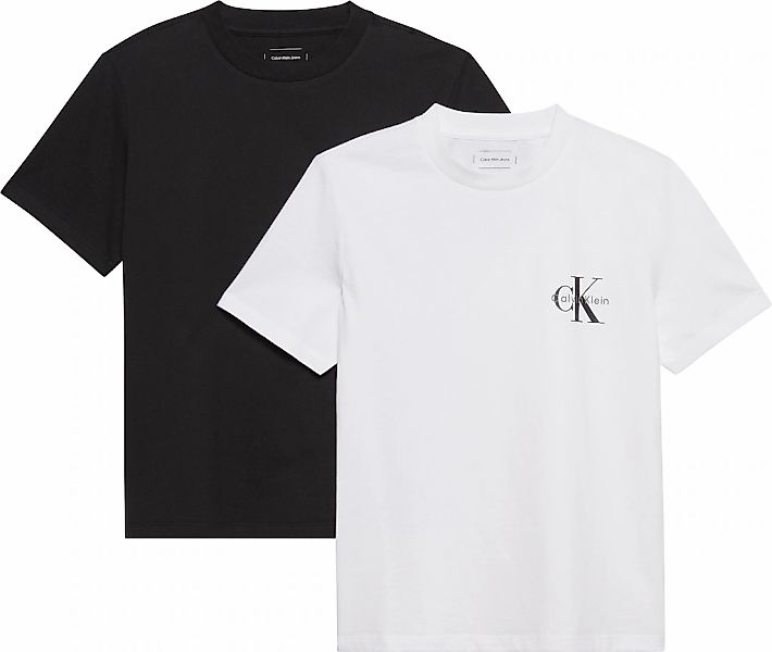 Calvin Klein Jeans T-Shirt "A- Logo CN 2 Pack Tee", (Packung, 2er-Pack), Mi günstig online kaufen
