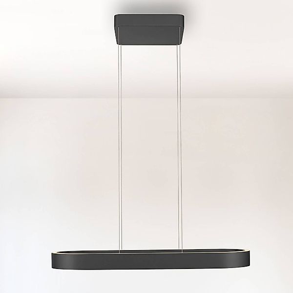 Paul Neuhaus LED-Hängeleuchte Q-Stretto, schwarz,  86,8cm günstig online kaufen