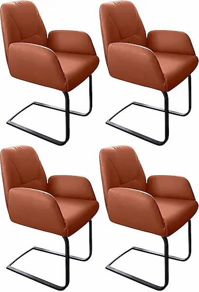 W.SCHILLIG Freischwinger »ole« (Set) 4 Stk.2er- oder 4er-Set, Gestell in Sc günstig online kaufen