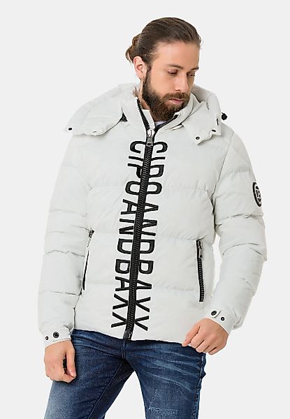 Cipo & Baxx Winterjacke "Winterjacke", mit Kapuze günstig online kaufen