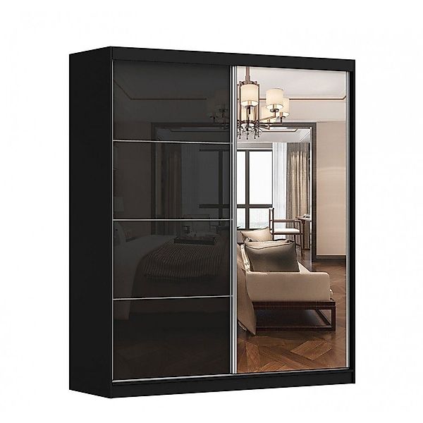 MOEBLO Kleiderschrank BEN 31 (Schwebetürenschrank 2-türig günstig online kaufen