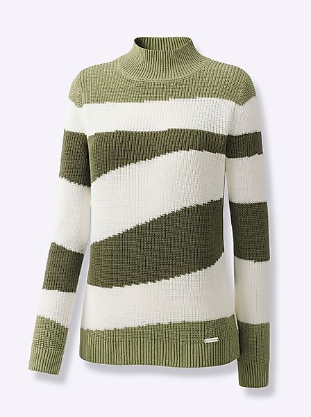 Casual Looks Stehkragenpullover "Pullover" günstig online kaufen