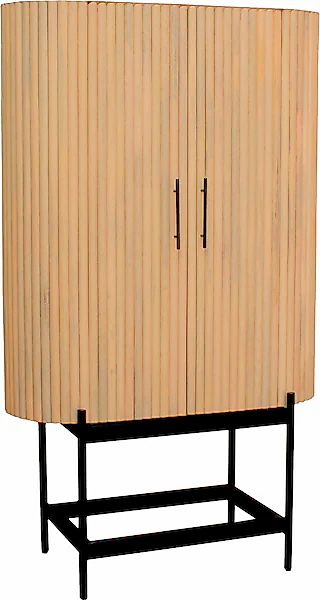 SIT Mehrzweckschrank, (1 St.), Lamellen-Design im Retro Stil günstig online kaufen