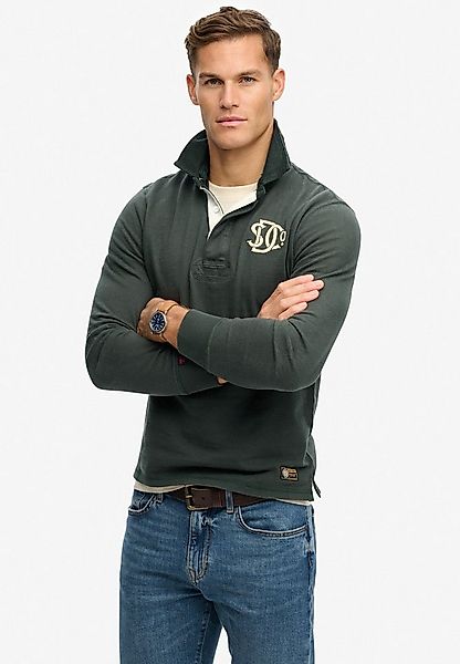 Superdry Langarmshirt VINTAGE ATHLETIC RUGBY Baumwolle, relaxed fit günstig online kaufen