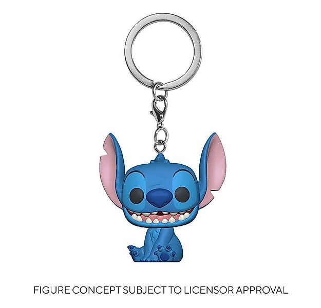 Funko Schlüsselanhänger Keychain - Lilo & Stitch - Stitch #55619 günstig online kaufen