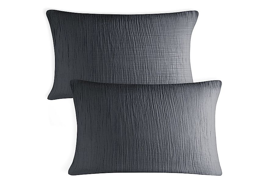 Blumtal Kissenbezug Musselin Kissenbezug - Oeko-TEX zertifiziertes Musselin günstig online kaufen