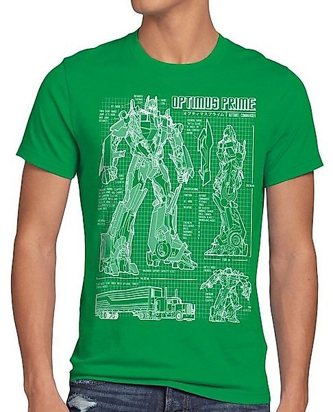 style3 T-Shirt Optimus Prime blaupause autobot transformers günstig online kaufen