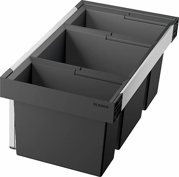 Blanco Mülltrennsystem "Flexon II 80/3" 3 Behälter Kunststoff, Stahlblech, günstig online kaufen