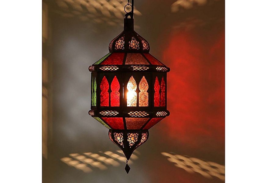 Casa Moro Lampenschirm Orientalische Lampe Trombia Biban Multifarbig H50 cm günstig online kaufen
