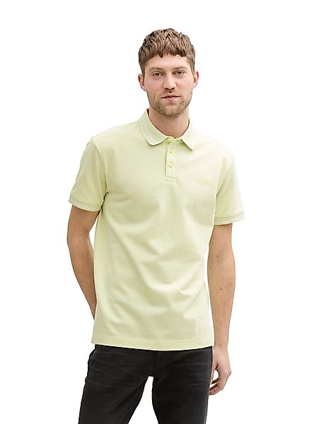 Tom Tailor Herren Poloshirt POLO WITH PRINT - Regular Fit günstig online kaufen