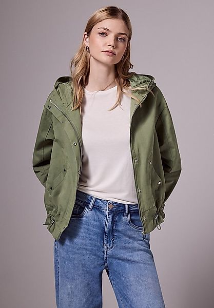 STREET ONE STUDIO Parka mit Tunnelzug am Saum günstig online kaufen