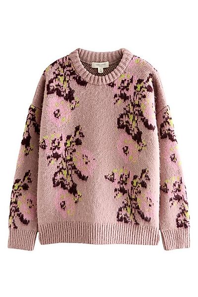 LAURA ASHLEY Rundhalspullover Laura Ashley Oversized Fit Rundhals-Strickpul günstig online kaufen