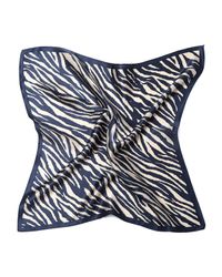 MayTree Seidentuch quadratisch,Zebra, 53x53 cm, Nickituch, günstig online kaufen