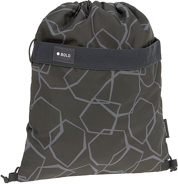 LÄSSIG Turnbeutel Bold, edges grey, aus günstig online kaufen