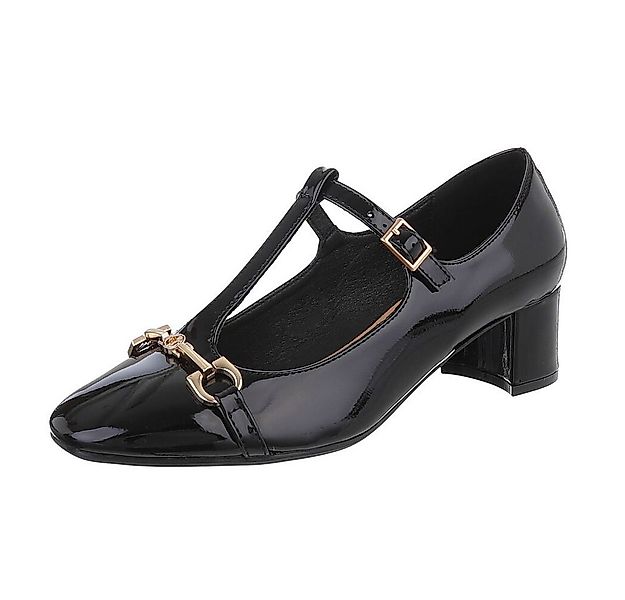 Ital-Design Damen Abendschuhe Elegant Schnürpumps (87118078) Blockabsatz Sc günstig online kaufen