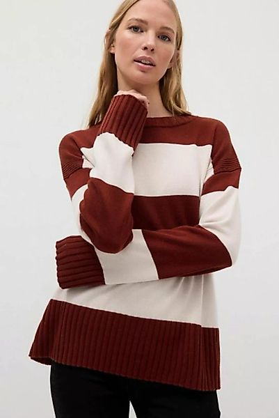 THE FASHION PEOPLE Sweatshirt Striped roundneck Sweater günstig online kaufen