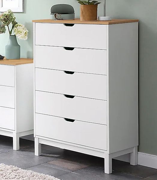 OTTO home Kommode "Post" massives Kiefernholz, mit vielen Stauraummöglichke günstig online kaufen