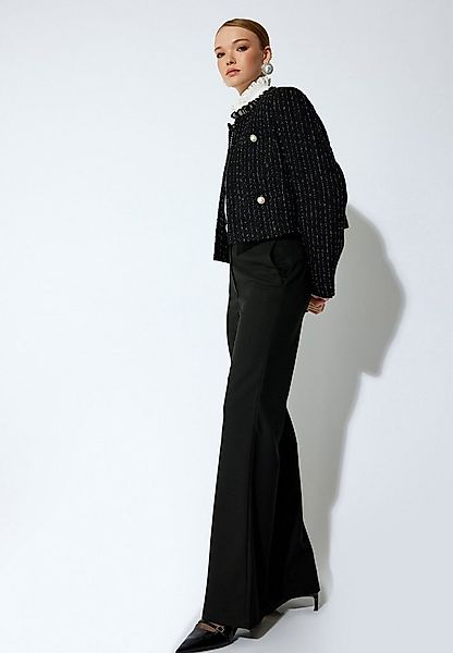 Koton Anzughose Normale Leibhöhe Wide Leg Anzughose günstig online kaufen