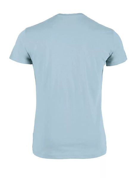 Bio Herren T-shirt "Captain-little Anchor" In Hellblau Mit Anker Print günstig online kaufen