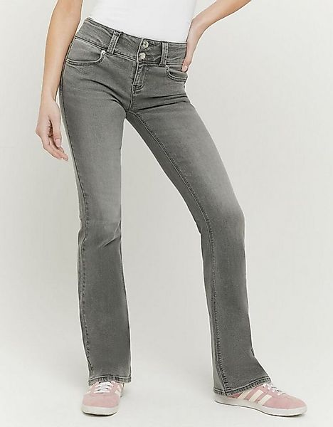 Tally Weijl Bootcut-Jeans SPADECYNTIA Baumwollmischung, Low Waist, mit dopp günstig online kaufen