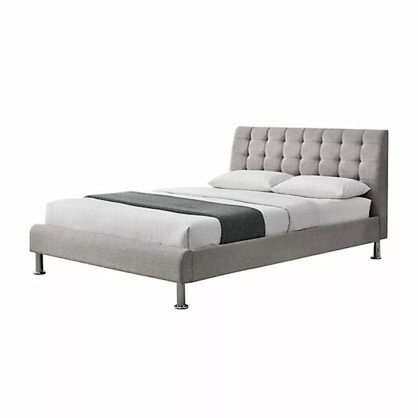 HTI-Living Bett 140 x 200 cm Svea grau günstig online kaufen