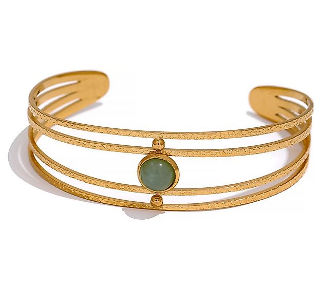 SHELAGO Armreif mit Aventurin Stein (inkl. Geschenkverpackung), elegante of günstig online kaufen